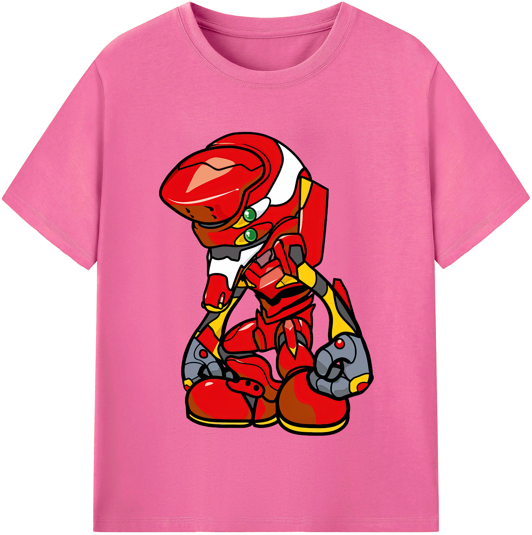 （画像用） EVA 新世紀エヴァンゲリオン レディースカジュアルプリントTシャツ（綿100％）